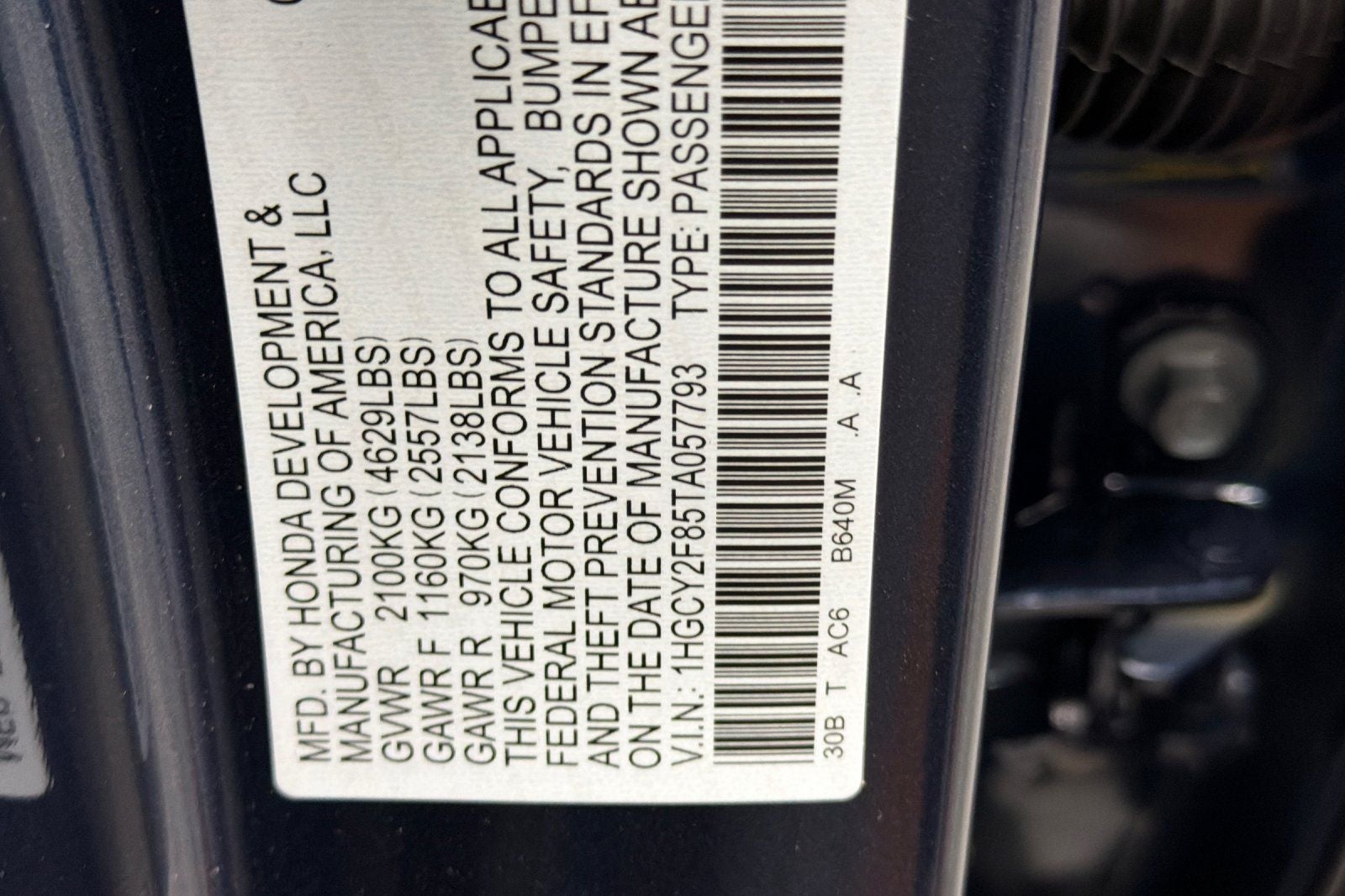 2026 Honda Accord Hybrid Touring