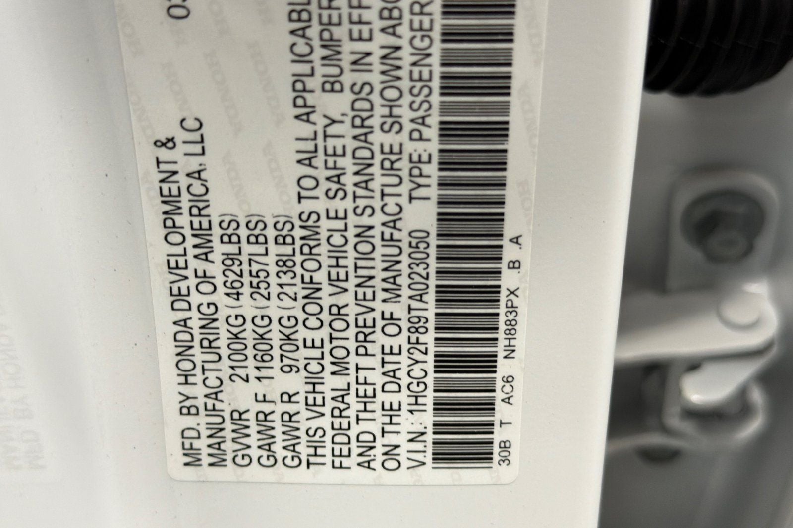 2026 Honda Accord Hybrid Touring