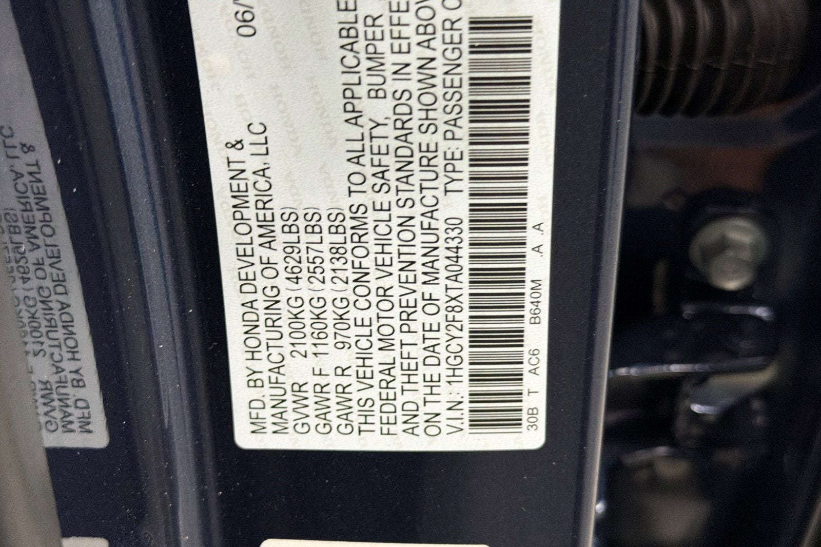 2026 Honda Accord Hybrid Touring