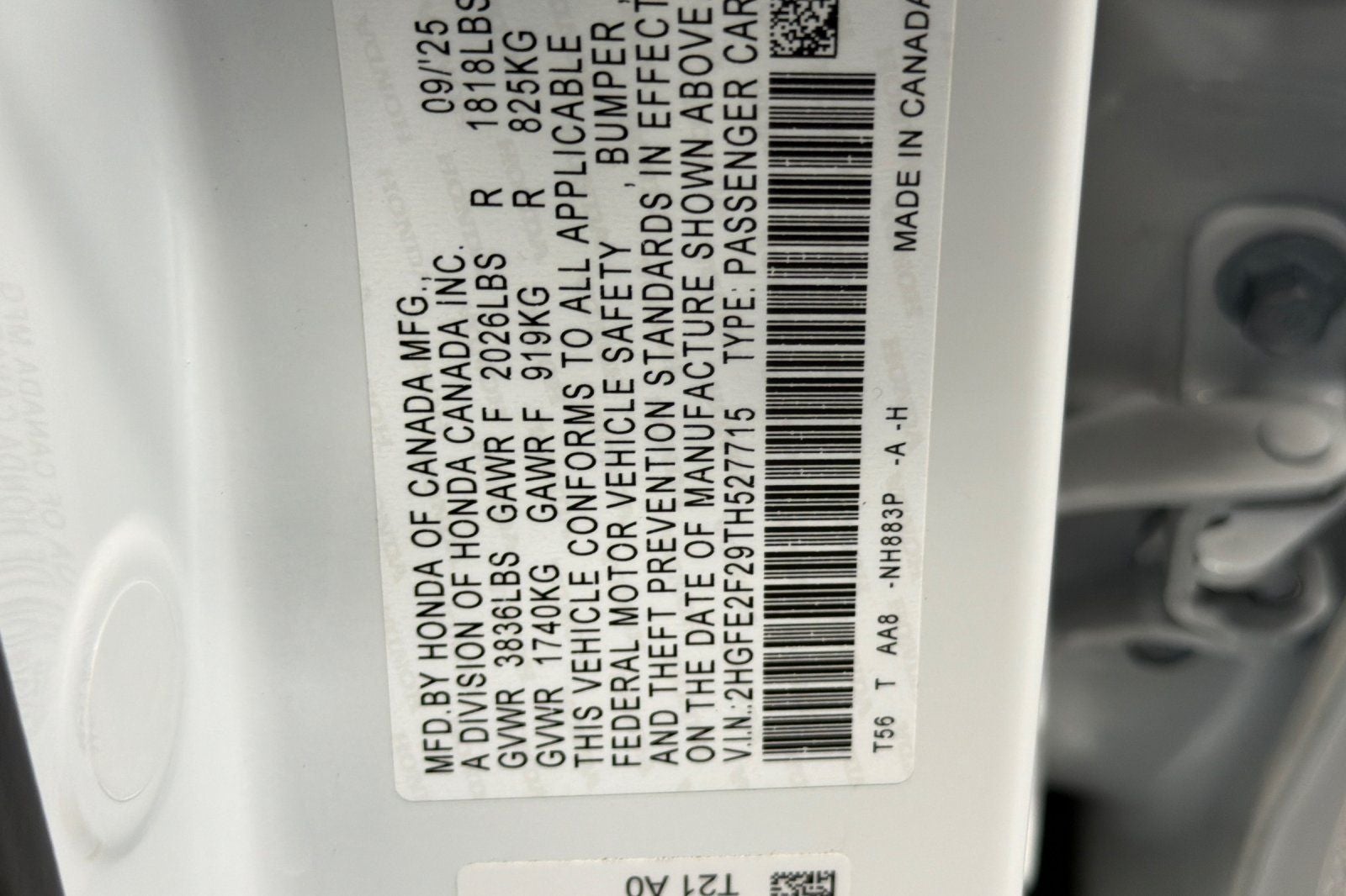 2026 Honda Civic LX