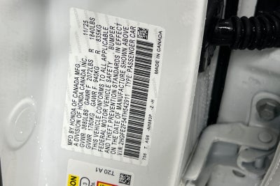 2026 Honda Civic Sport