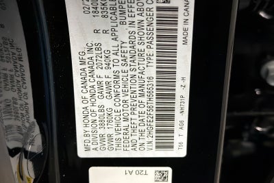 2026 Honda Civic Sport