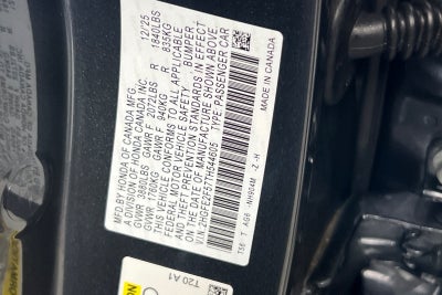 2026 Honda Civic Sport