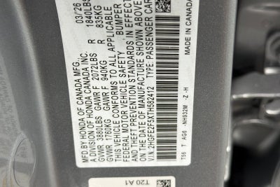 2026 Honda Civic Sport