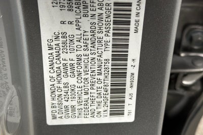 2026 Honda Civic Hybrid Sport Touring