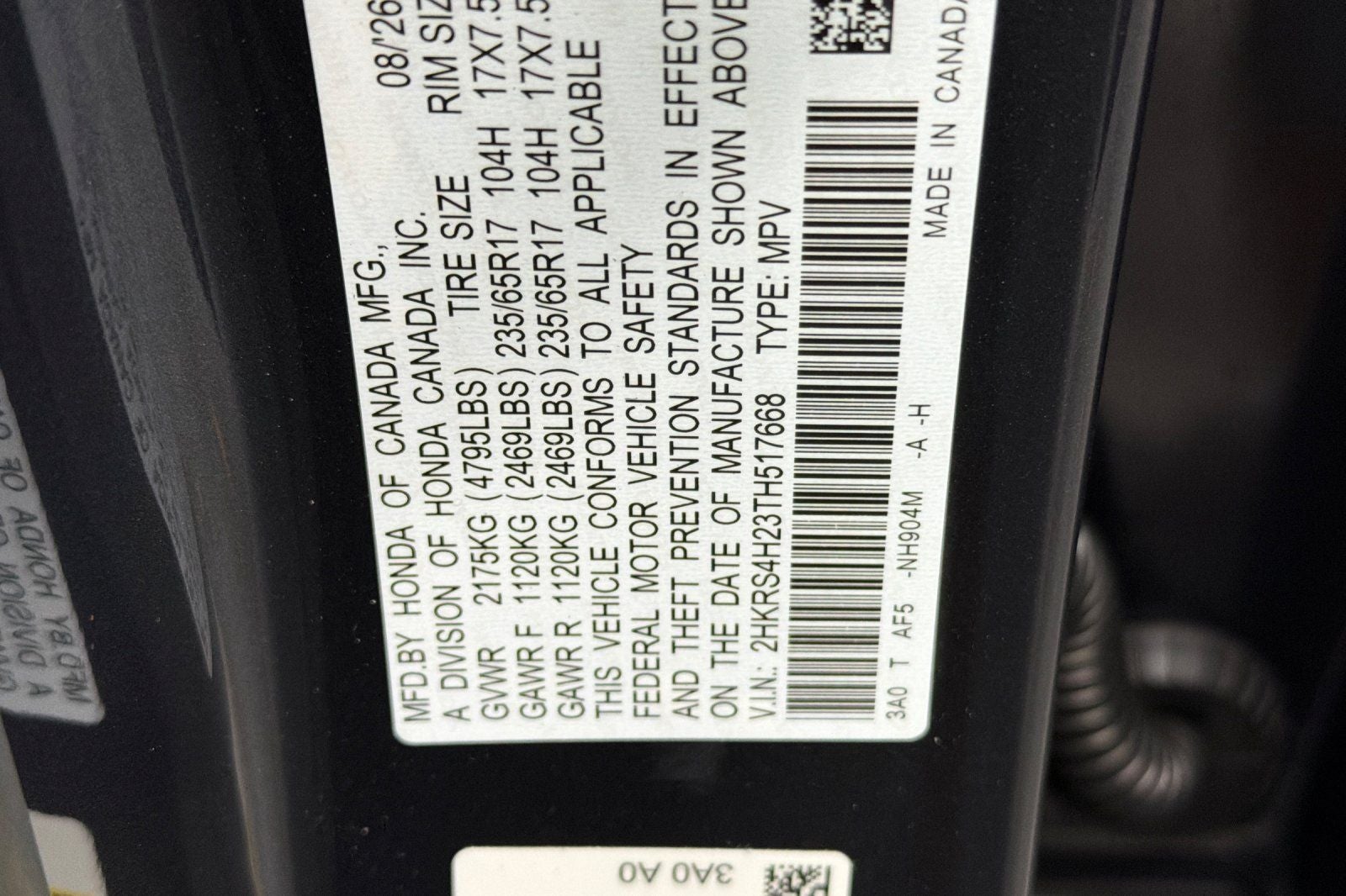 2026 Honda CR-V LX