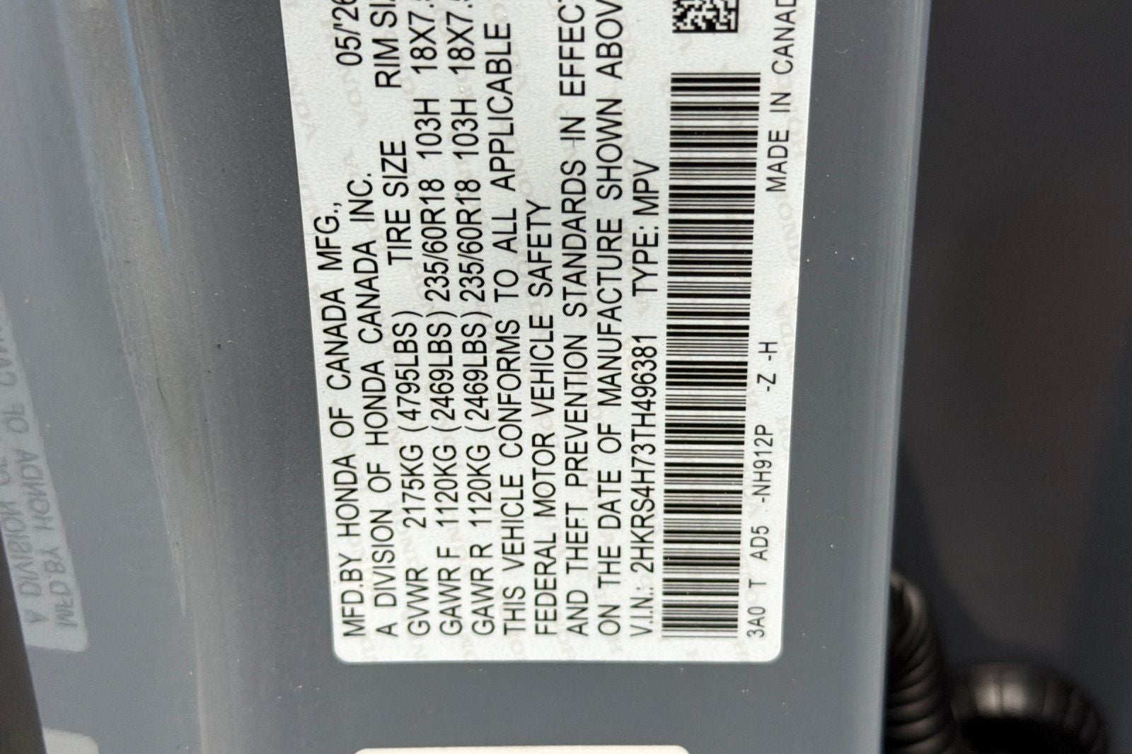 2026 Honda CR-V EX-L