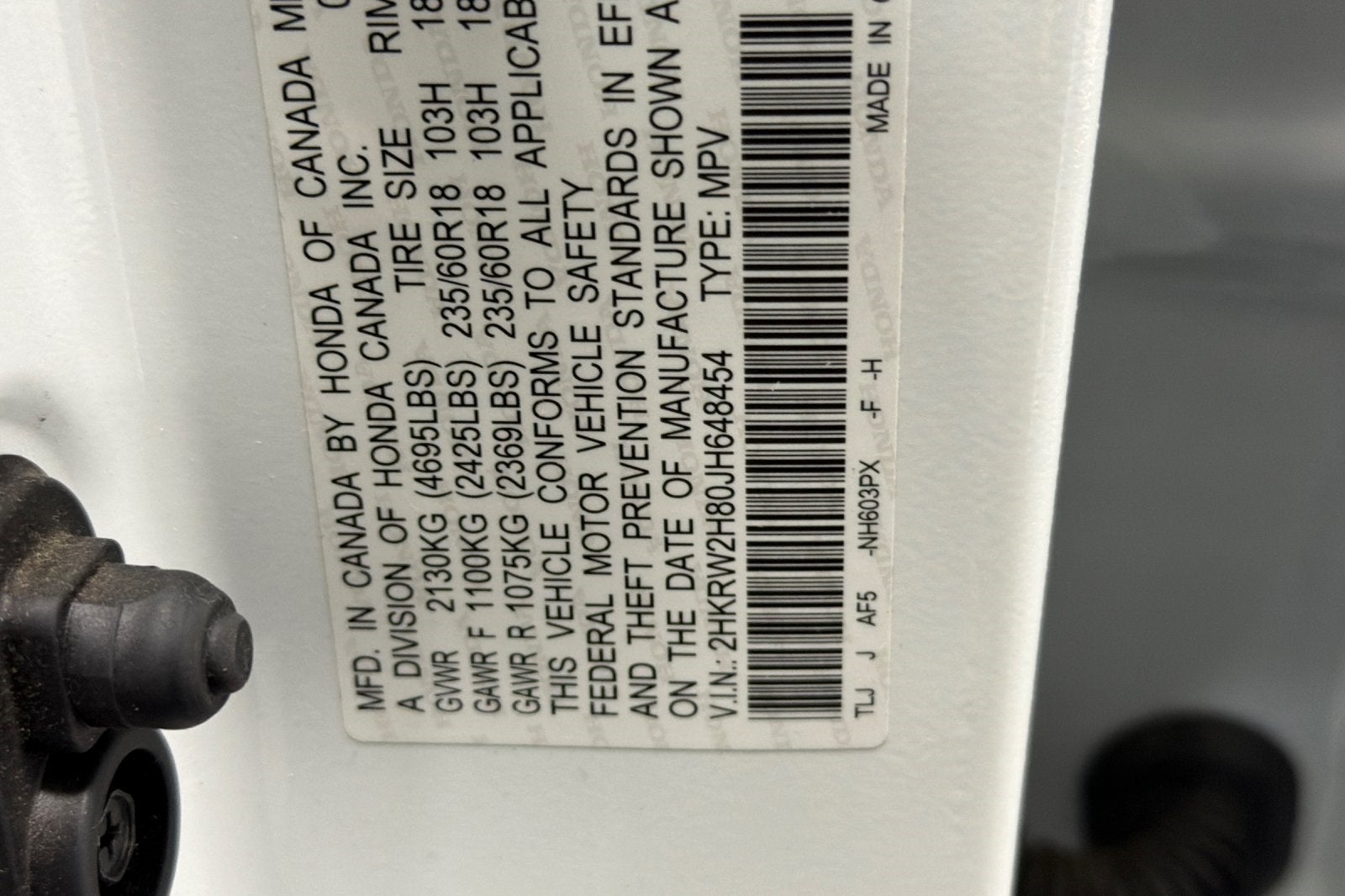 2018 Honda CR-V EX-L