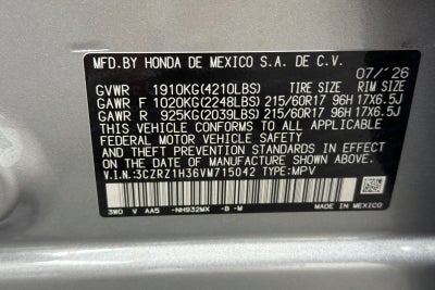 2027 Honda HR-V LX