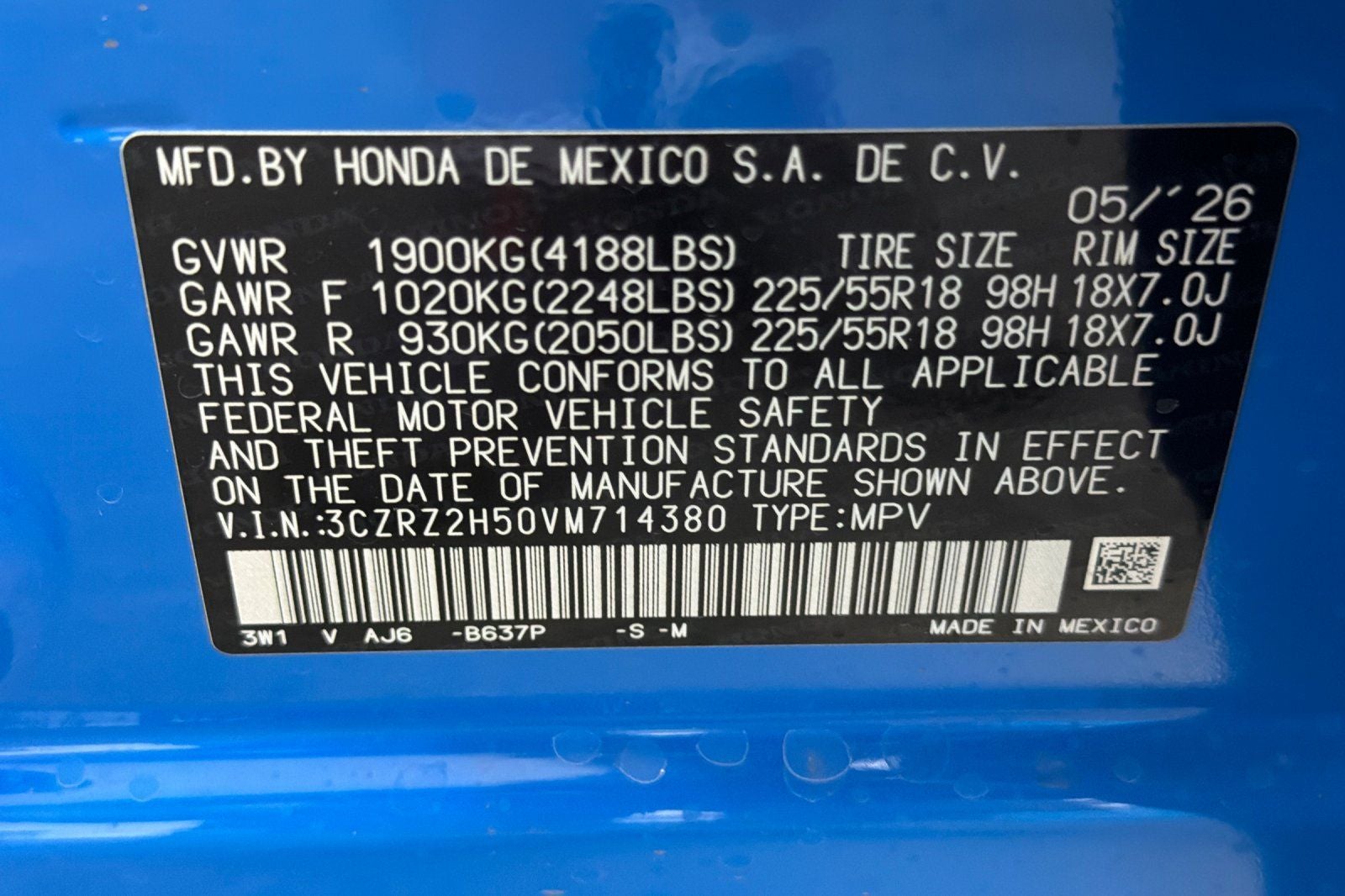 2027 Honda HR-V Sport