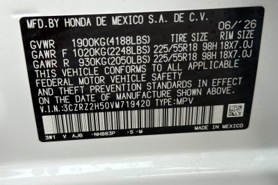 2027 Honda HR-V Sport