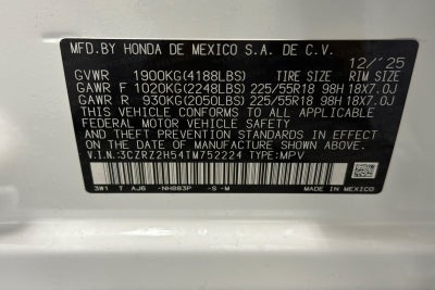 2026 Honda HR-V Sport