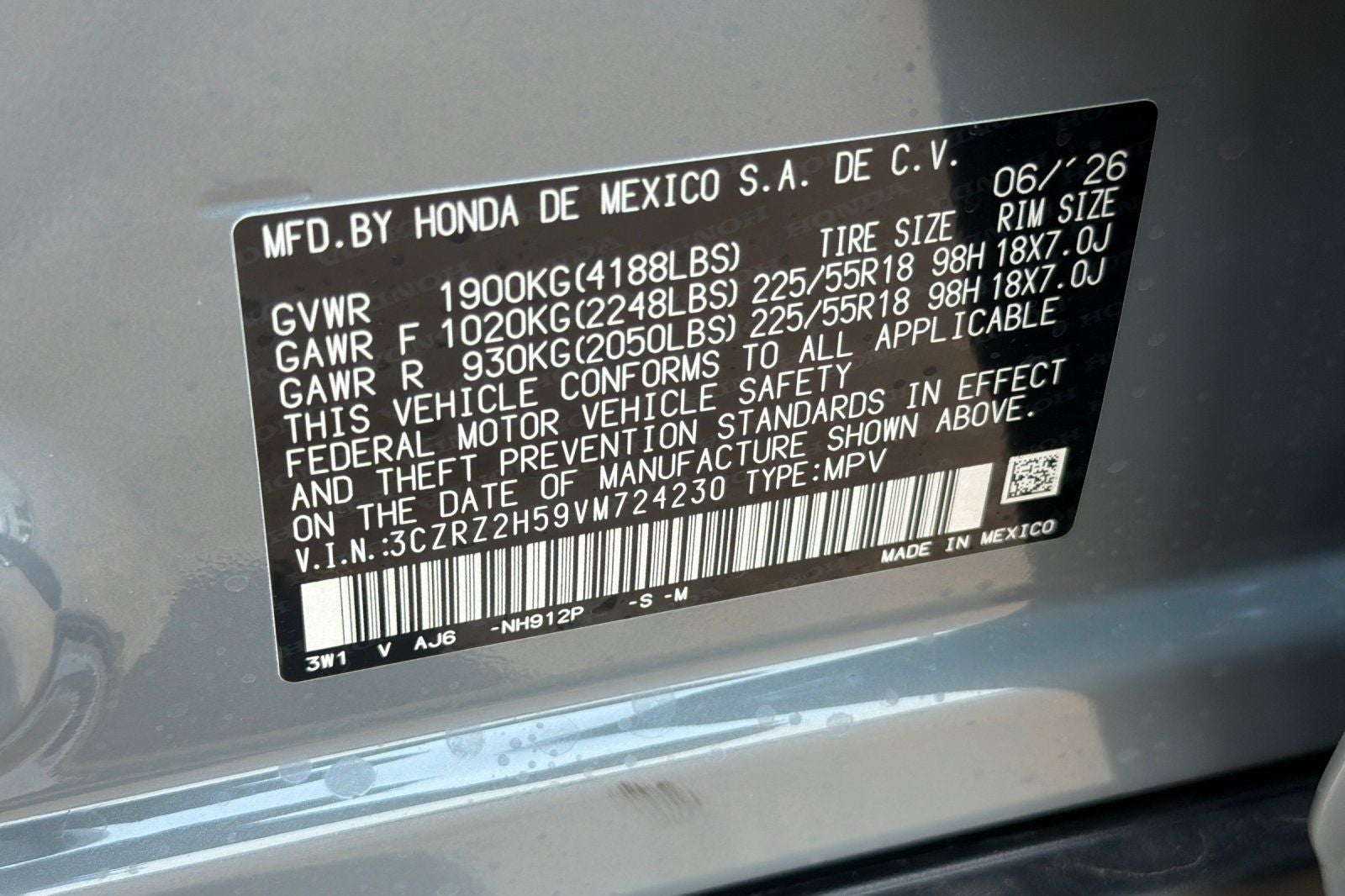 2027 Honda HR-V Sport
