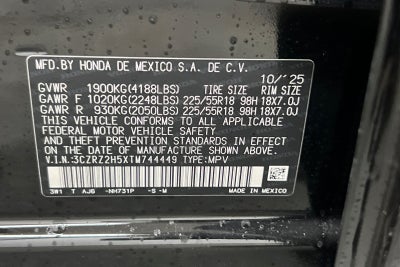 2026 Honda HR-V Sport