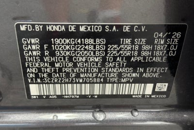 2027 Honda HR-V EX-L