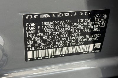 2027 Honda HR-V EX-L