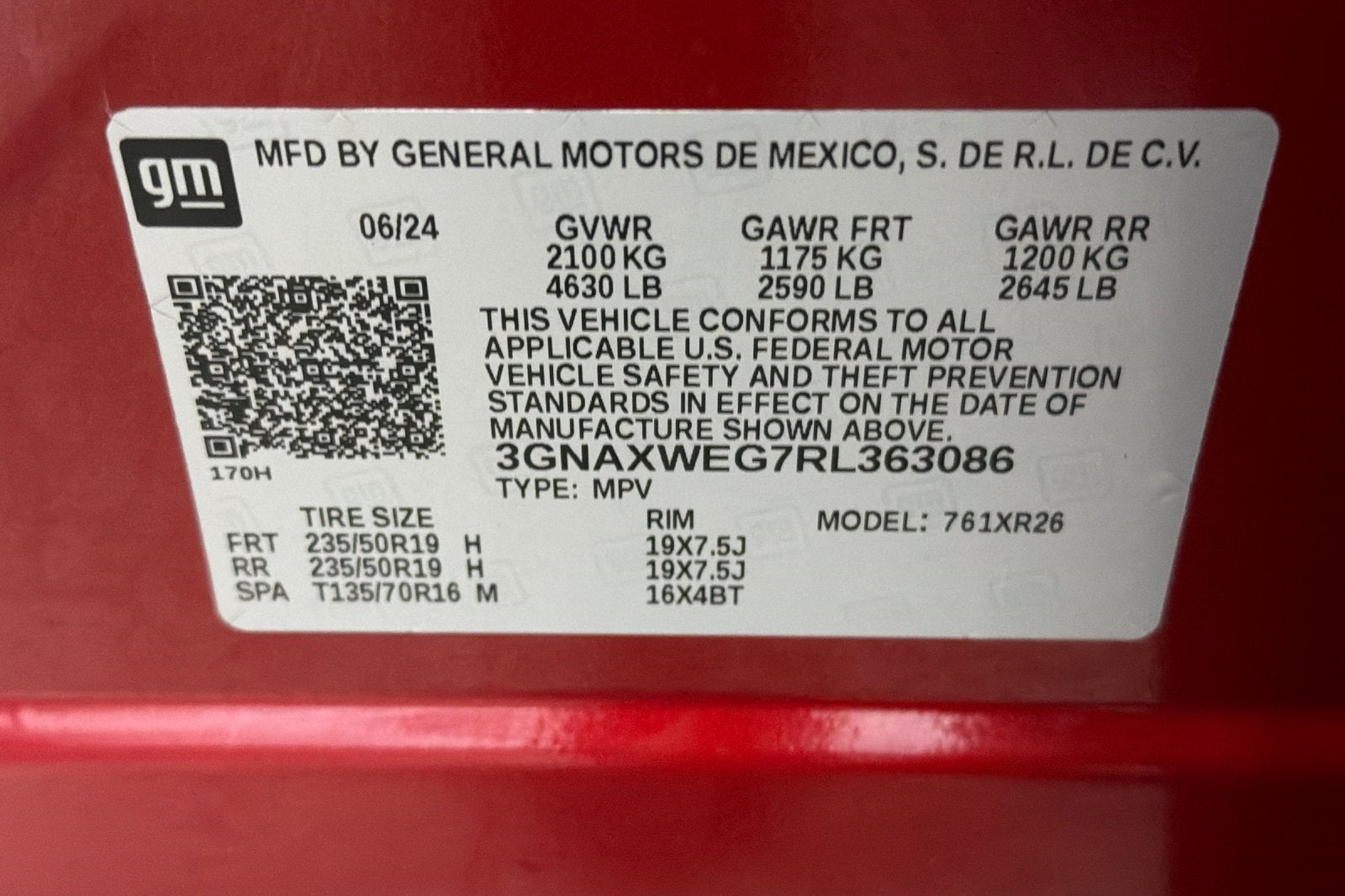 2024 Chevrolet Equinox RS