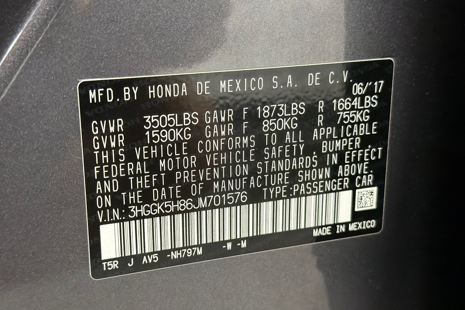 2018 Honda Fit EX