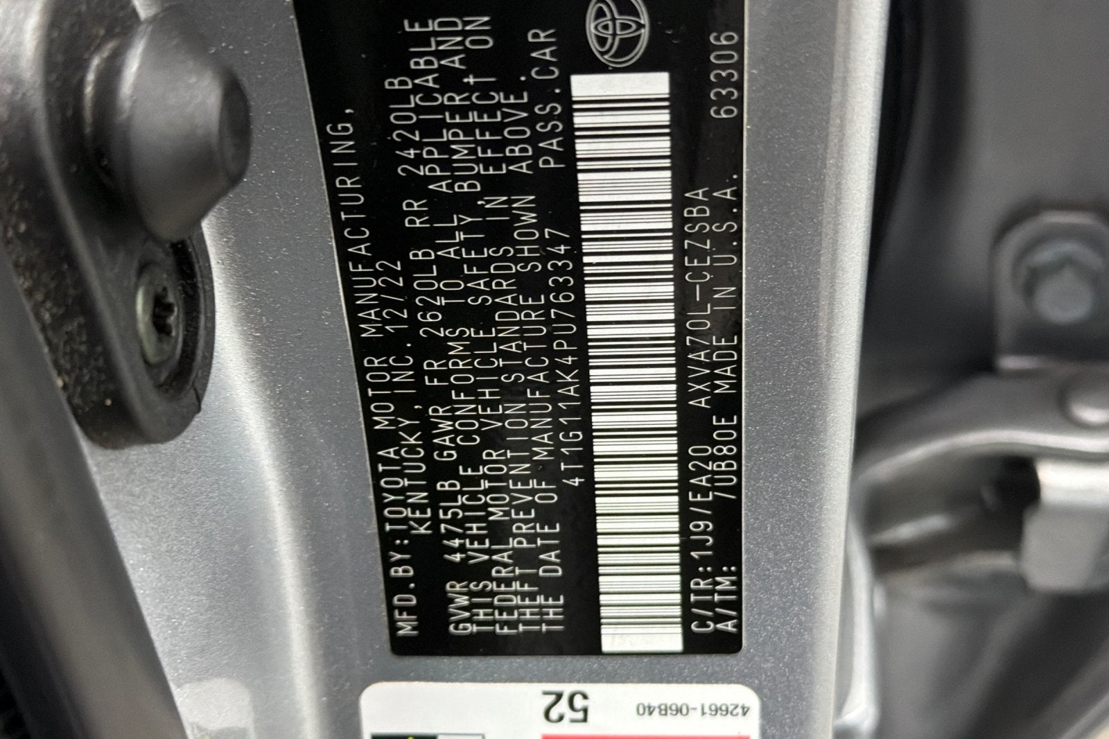 2023 Toyota Camry SE