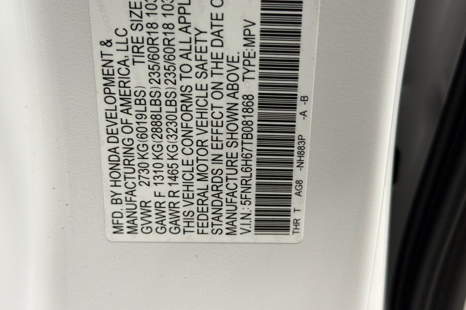 2026 Honda Odyssey EX-L