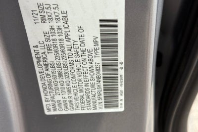 2022 Honda Odyssey EX-L