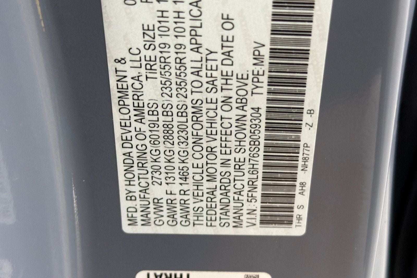 2025 Honda Odyssey Sport-L