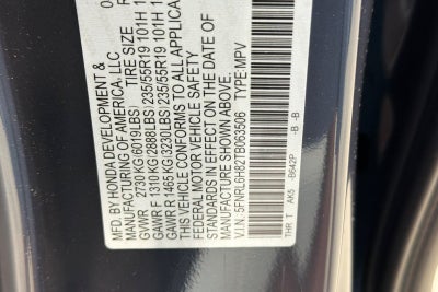 2026 Honda Odyssey Touring