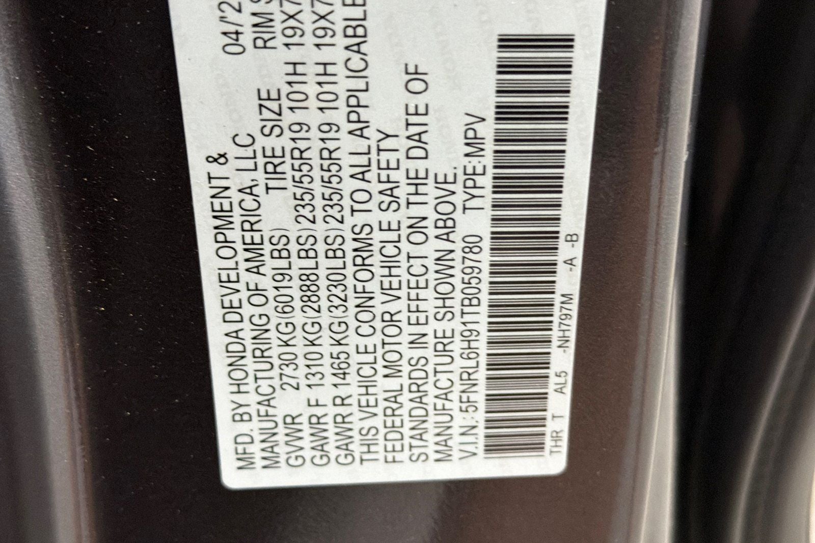 2026 Honda Odyssey Elite