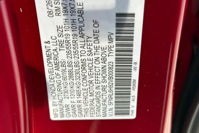2027 Honda Odyssey Elite