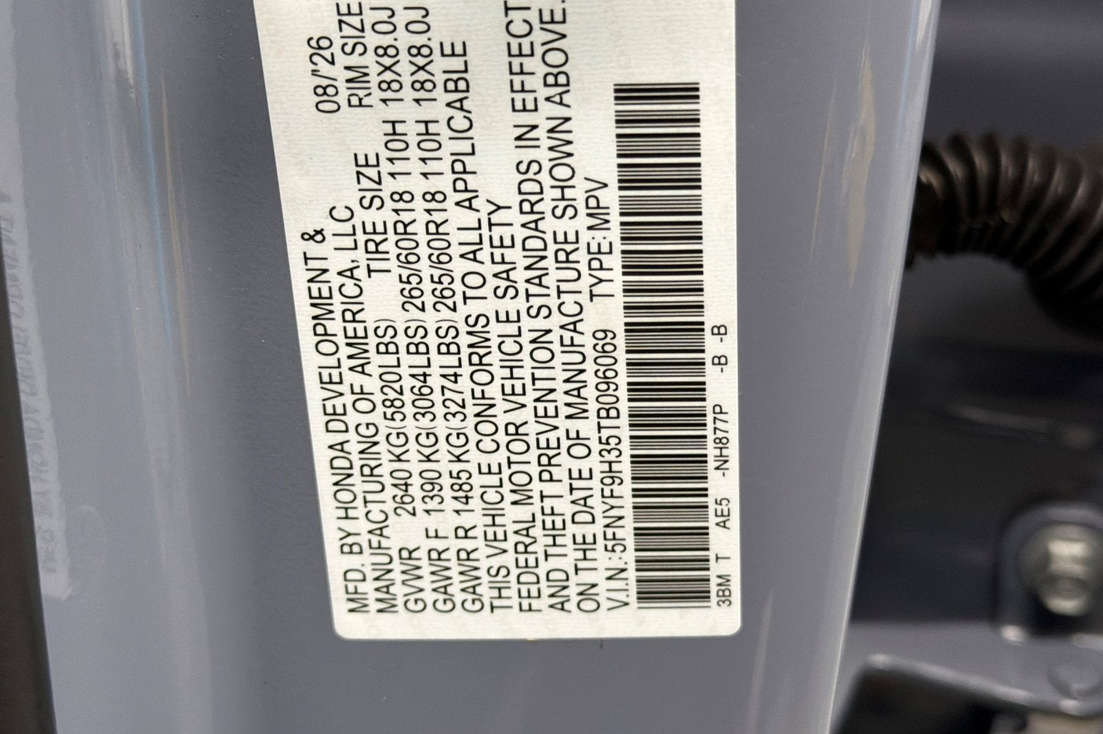 2026 Honda Passport RTL