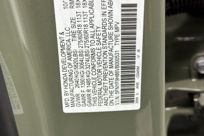2027 Honda Passport TrailSport Elite Blackout