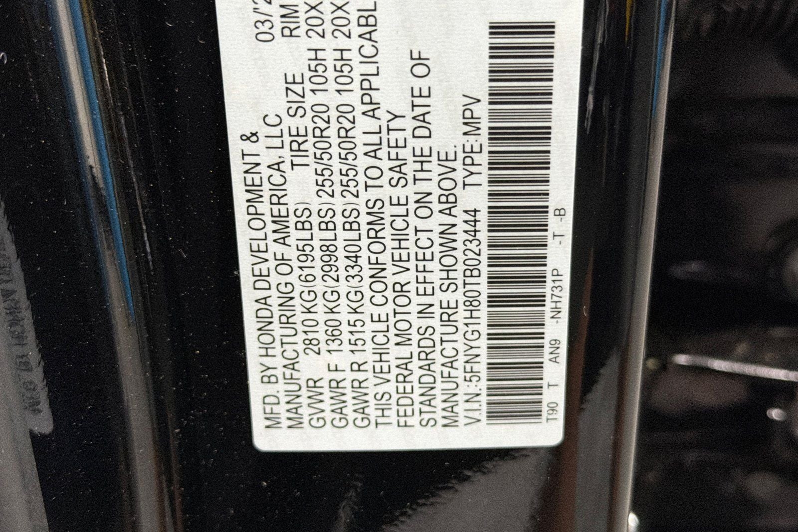 2026 Honda Pilot Elite