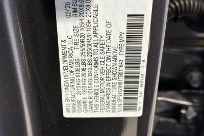 2026 Honda Pilot Elite