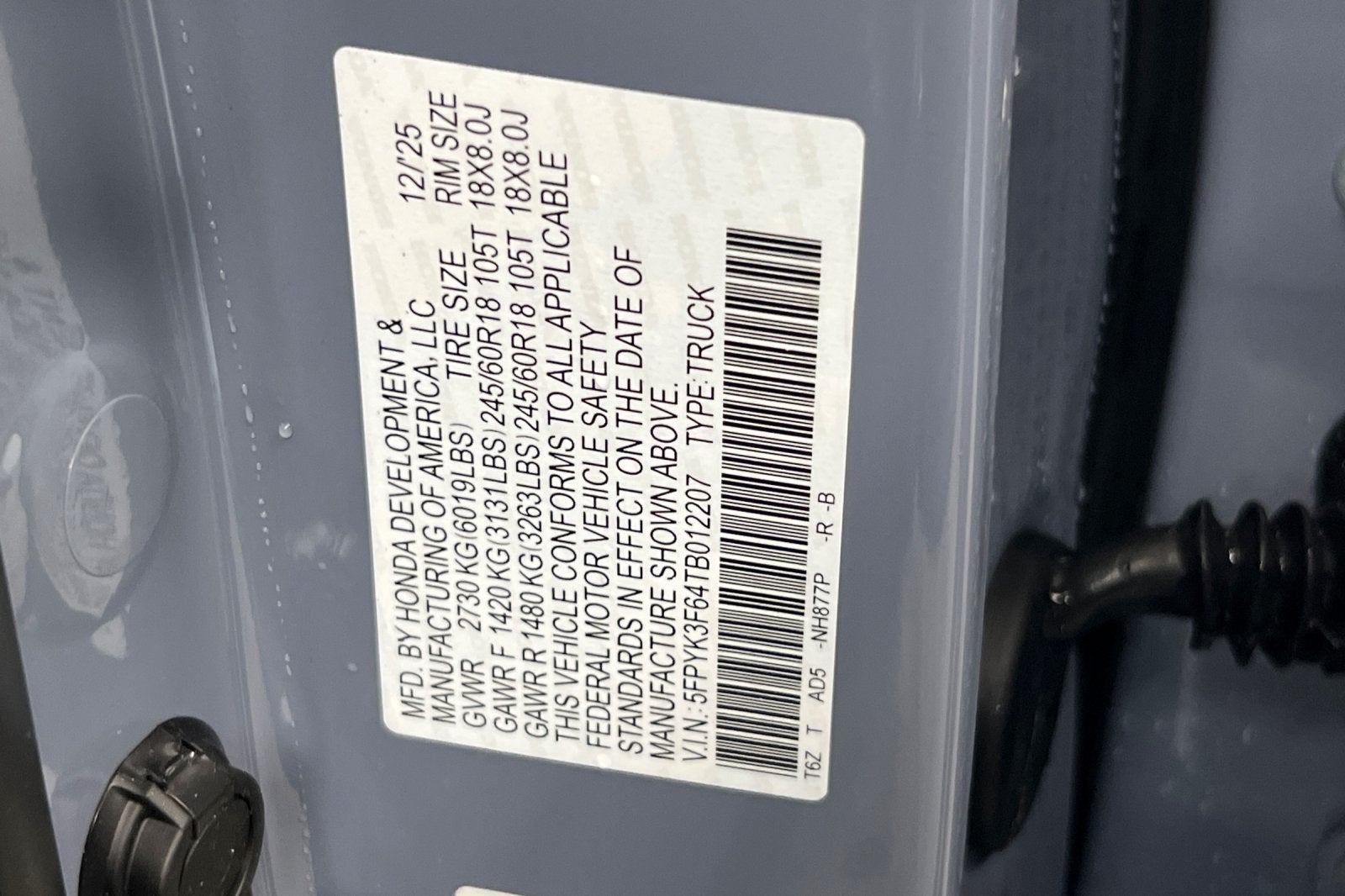 2026 Honda Ridgeline TrailSport