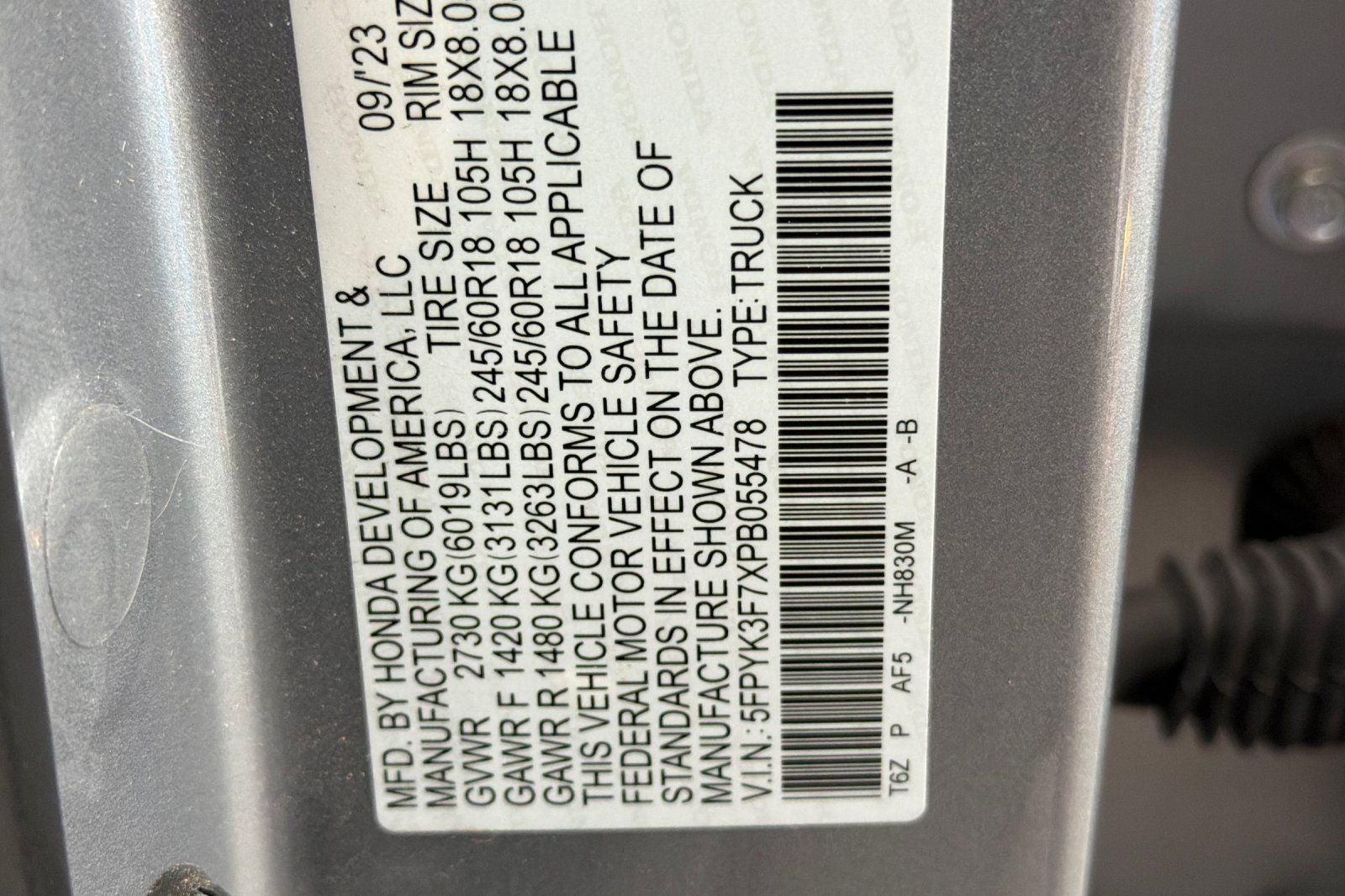 2023 Honda Ridgeline RTL-E