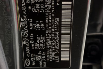 2010 Hyundai Santa Fe GLS