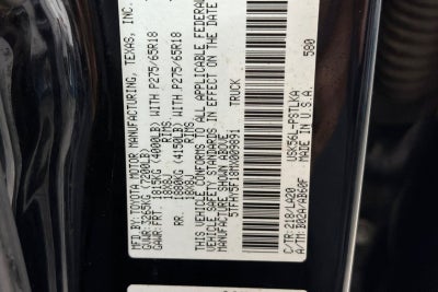 2021 Toyota Tundra Limited