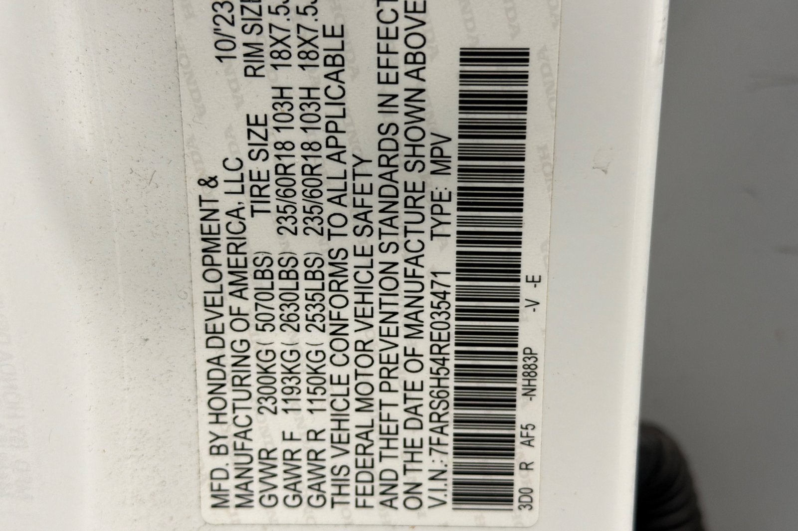 2024 Honda CR-V Hybrid Sport