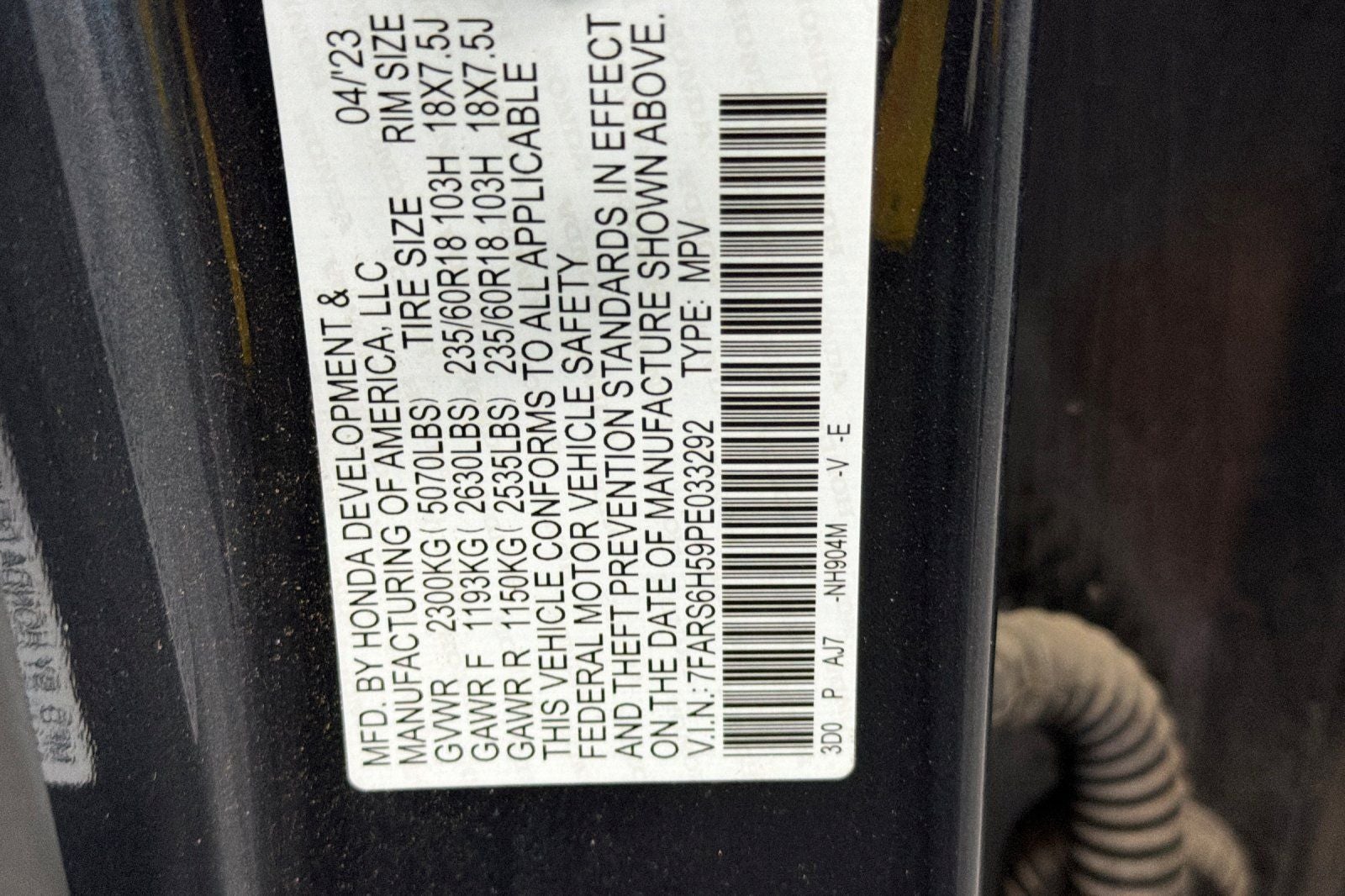 2023 Honda CR-V Hybrid Sport