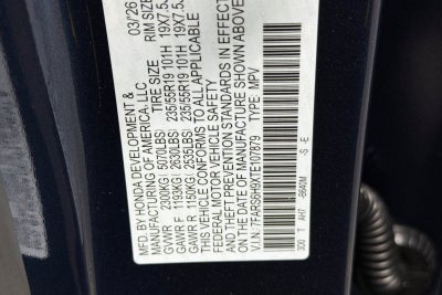 2026 Honda CR-V Hybrid Sport Touring