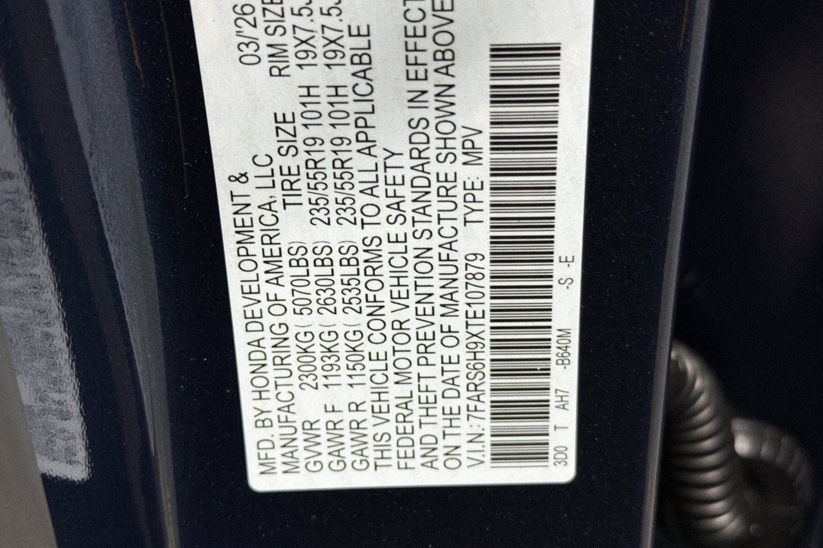 2026 Honda CR-V Hybrid Sport Touring