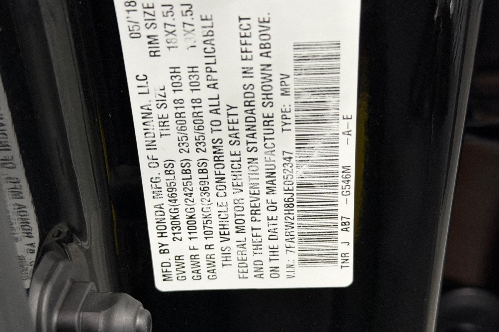 2018 Honda CR-V EX-L