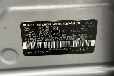 2018 Mitsubishi Outlander ES