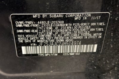 2018 Subaru Forester 2.5i Limited