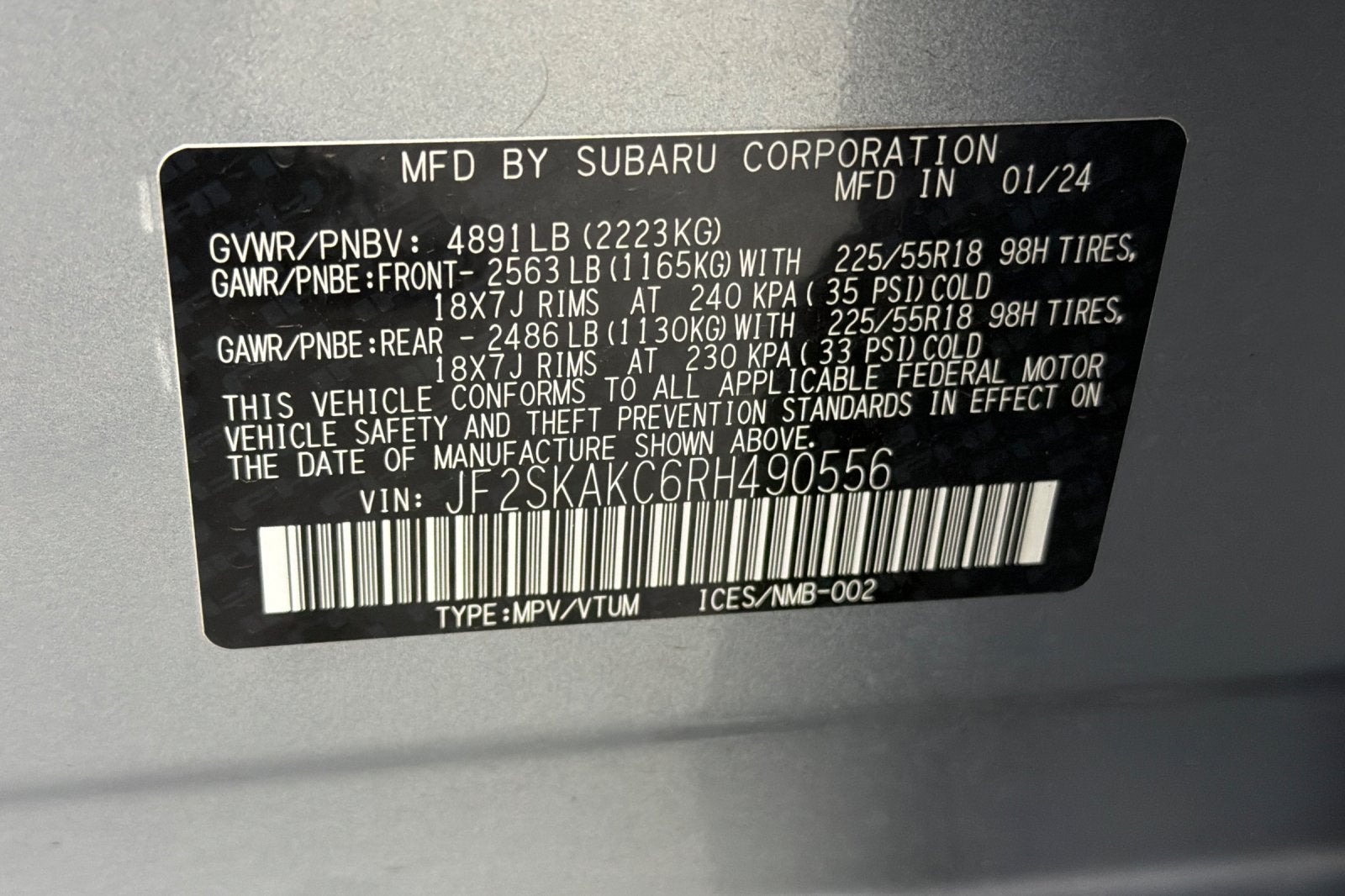 2024 Subaru Forester Limited