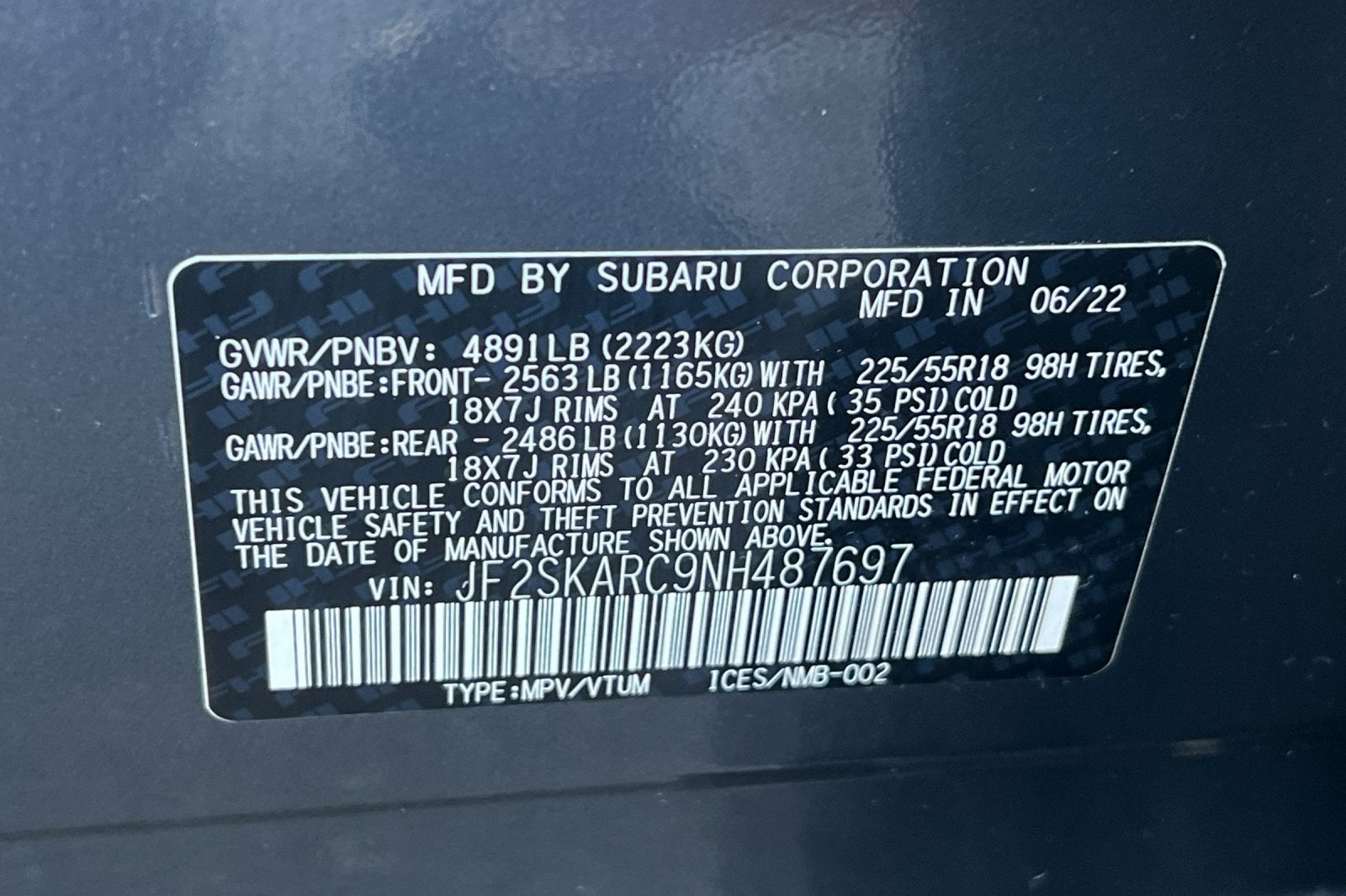 2022 Subaru Forester Touring