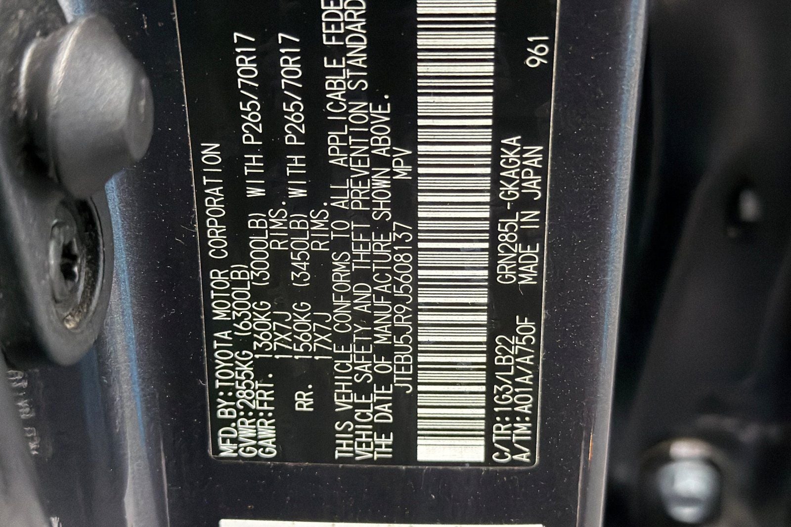 2018 Toyota 4Runner SR5 Premium
