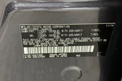 2015 Toyota RAV4 XLE