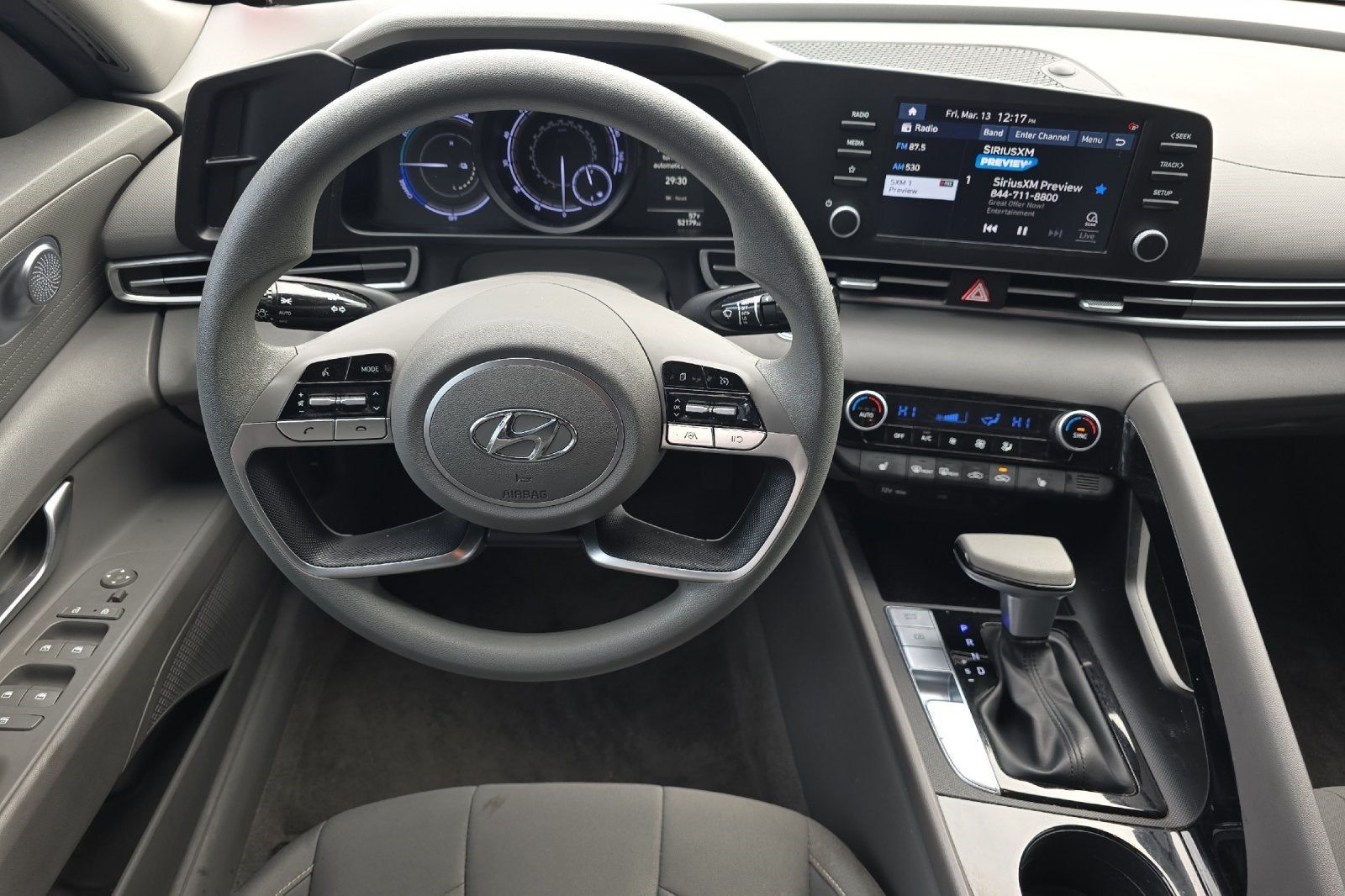 2023 Hyundai Elantra Hybrid Blue