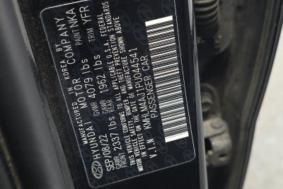 2023 Hyundai Elantra Hybrid Blue